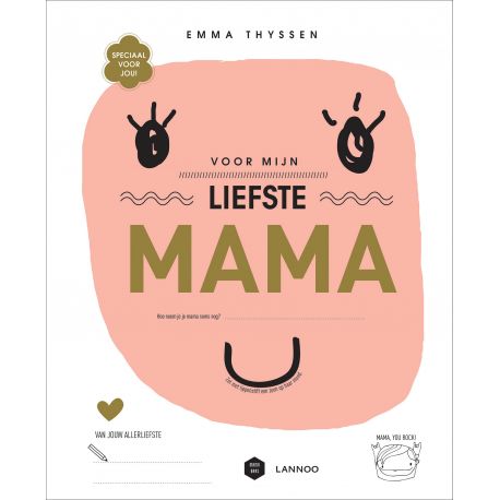 Invulboekje Voor mijn liefste mama - Mama Baas