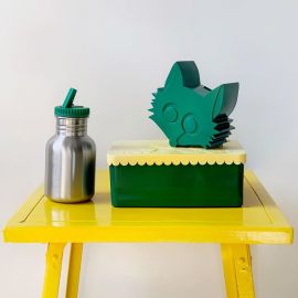 Snackdoosje Fox Dark green