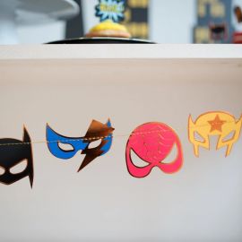 Sublieme slinger - Superhelden maskers