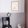 Poster met kader - Butterflies