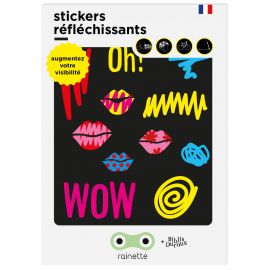 Reflecterende stickers - Kiss