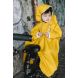 Rainette regenjas voor fietsstoeltje - geel