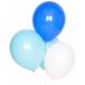 10 mix ballonnen - blauw