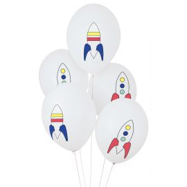 5 ballonnen - cosmonauten
