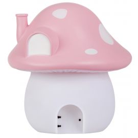 Nachtlamp Paddenstoel huisje - elfjes
