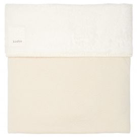 Ledikantdeken Runa teddy - Warm white - 100x150 cm