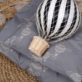 Bedset - Airballoon grey - 100x140 cm