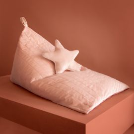 Essaouira velvet zitzak - Bloom pink