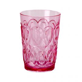 Glas in acryl - Roze