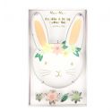 Metalen cookie cutters - Floral Bunny