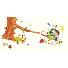 Boek Fin & Snip gaan blaadjes vegen