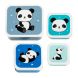 Lunch & snack box set - Panda
