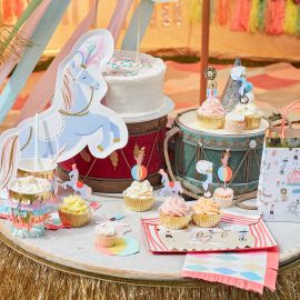 Circus Parade - cupcake set