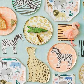 Safari Animals - papieren borden