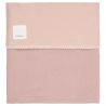 Ledikantdeken Runa flanel - Old pink
