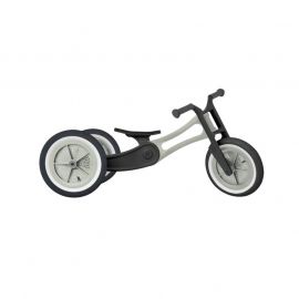 Loopfiets Wishbone Bike 3-in-1 RE2 Raw + GRATIS fietsbel
