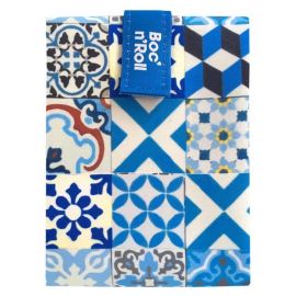 Herbruikbare en afwasbare foodwrap Boc'n'Roll - Patchwork Blue