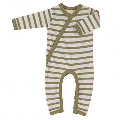Kimono pyjama - Breton stripe olive Kimono pyjama - Breton stripe olive