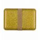 Brooddoos - Glitter goud