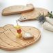 Cute ontbijtplankje in bamboe - Garden Explorer - Slak