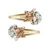 Gouden haarclips - Moon & Star