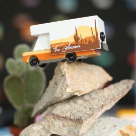 Houten speelgoedauto - Arizona Camper