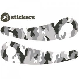 Stickerset ReBike - Camo zwart & wit