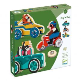 Motoriekspelletje - Clipacar