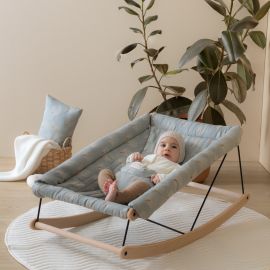 Growing Green - baby bouncer wipstoel - White Gatsby & Antique green