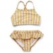 Norma bikini setje - Stripe: Peach/sandy/yellow mellow