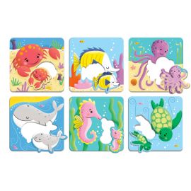 Match-Up puzzel - Ocean Babies