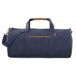 Weekender large - Indigo dots