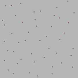 Dot behangpapier - Grey
