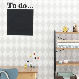 papier peint rétro 'harlequin'