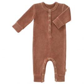 Pyjama velours - Tawny brown