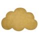 Katoenen tapijt Cloud - Mustard