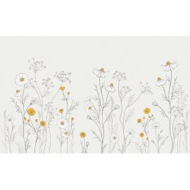 Panorama behang - Through the fields