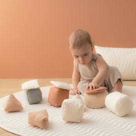 Zacht babyspeelgoed - Vormen - Multicolor