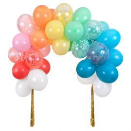 Kit voor DIY ballonnenboog - Rainbow