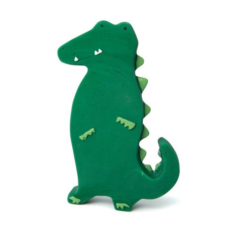 Natuurlijk rubber speeltje - Mr. crocodile
