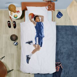 Bedset Basketball Star Blue - 140 x 200 cm