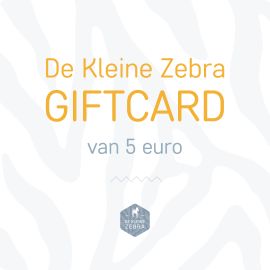 Digitale De Kleine Zebra Kadobon van 5 euro