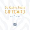 Digitale De Kleine Zebra Kadobon van 5 euro