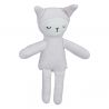 Klein popje Pocket Friend - Bunny mauve
