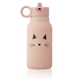 Falk drinkfles 250 ml - Cat rose
