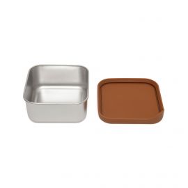RVS lunchbox Mae - Baked clay