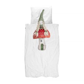 Bedset Gnome Homegirl - 140 x 200/220 cm