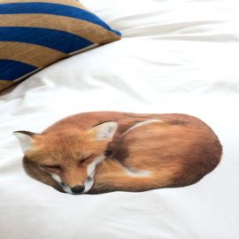 Bedset Sleeping Fox - 140 x 200/220 cm