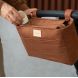 Baby On The Go waterproof buggy organizer - Clay Brown