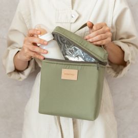 Baby On The Go isolerende tas voor babyflessen of lunch - Olive Green